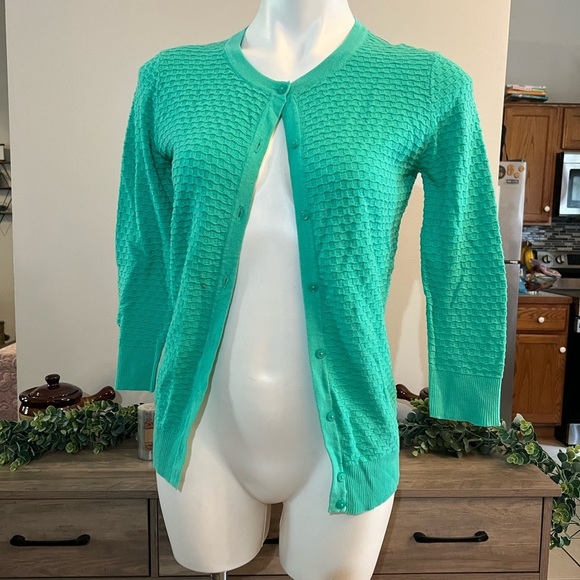 MERONA - NWT Women's Green Cardigan - Picture 1 of 4